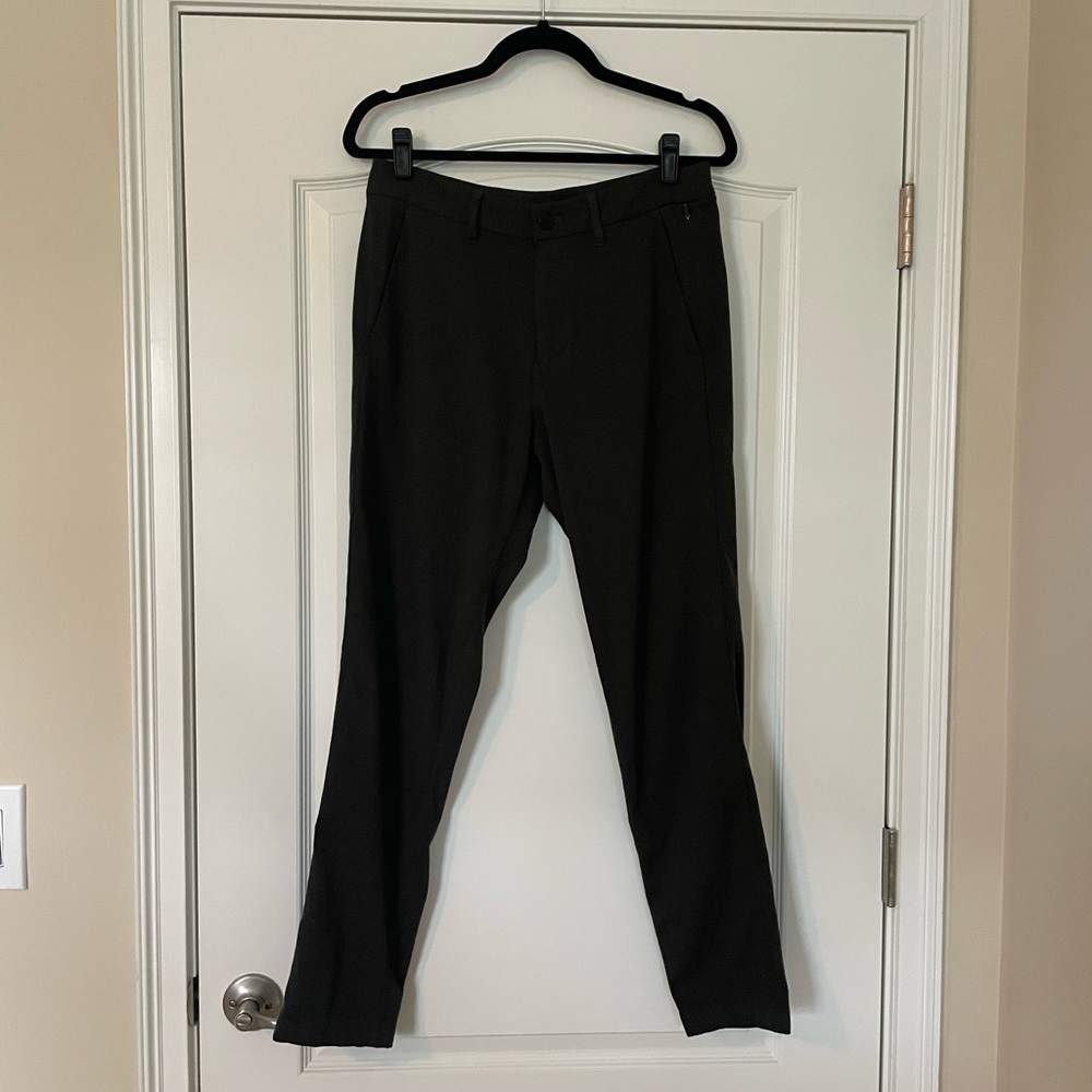 Lululemon Commission Slim Fit Wool Pant - Green